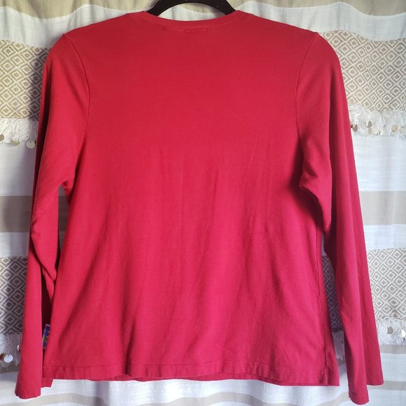 Seventeen | Super Soft Red Long Sleeve T Shirt - Picture 2 of 8